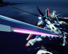 Na foto, uma captura de tela de Mobile Suit Gundam Seed Battle Destiny Remastered. (Fonte da imagem: Steam)