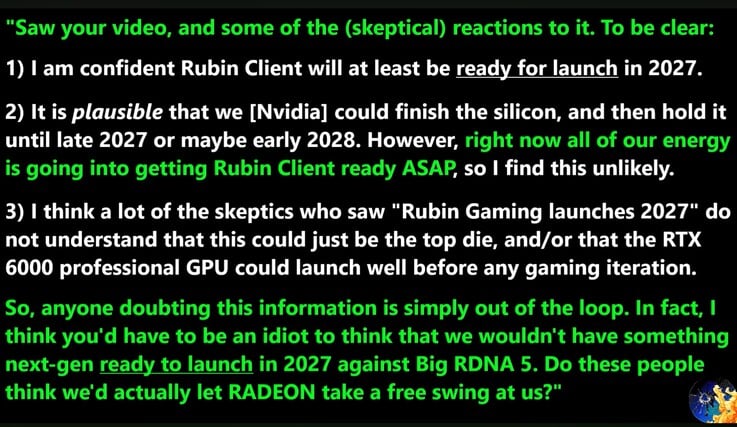 Vazamento sobre o lançamento da RTX 6090.