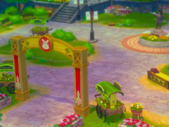 Em Story of Seasons: Grand Bazaar, os jogadores precisam restaurar a prosperidade de Zephyr Town cultivando, criando animais, fabricando produtos e vendendo-os. Na foto, uma imagem do trailer do jogo. (Fonte da imagem: Marvelous Europe/YouTube)