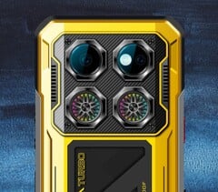 O Oukitel WP600 possui duas ventoinhas.
