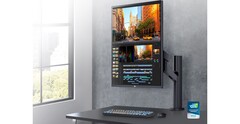 O novo Monitor DualUp. (Fonte: LG)