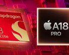 Snapdragon 8 Elite vs A18 Pro vs Dimensity 9400: Apple lidera em eficiência, Qualcomm lidera em desempenho de vários núcleos. (Fonte da imagem: Qualcomm, Apple)