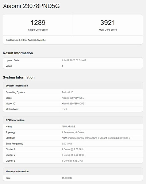 (Fonte da imagem: Geekbench)