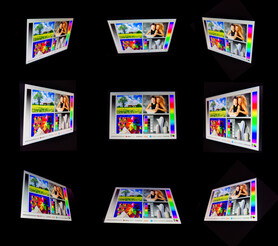 Ângulos de visualização