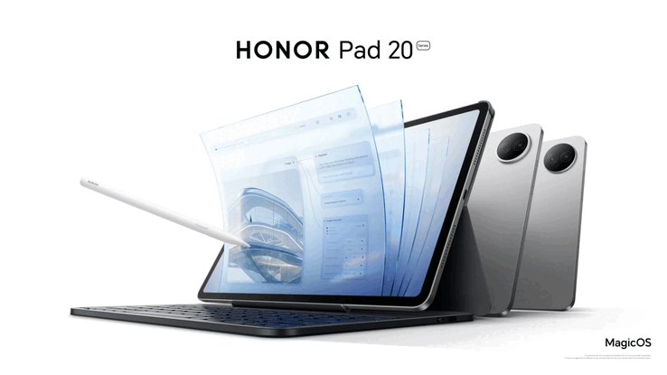 Teaser oficial da série Honor Pad 20.