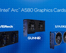 O Intel Arc A580 já está disponível para compra (imagem via Intel)