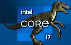 O processador Intel Core i7-13700 é um membro da próxima série Raptor Lake. (Fonte de imagem: Intel/Macmillan - editado)