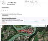 Teste de GPS do Lenovo Tab Plus: resumo