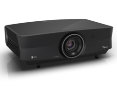 O projetor de laser duplo Optoma HCPro-4400 4K (na foto) é equipado com portas HDMI 2.1, HDMI 2.0, USB-A e uma porta LAN RJ45. (Fonte da imagem: Optoma)