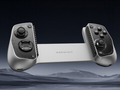 O RedMagic Shadow Blade Gamepad 3 pode se adaptar a smartphones e tablets pequenos. (Fonte da imagem: RedMagic)