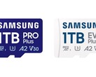 Os cartões microSD PRO Plus e EVO Plus da Samsung agora estão disponíveis em uma capacidade de 1 TB. (Fonte da imagem: Samsung)