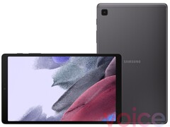 Samsung Galaxy Tab A7 Lite renderização não-oficial (Fonte: Evan Blass)