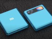 O Galaxy Z Flip3 poderá em breve enfrentar um concorrente de Xiaomi. (Fonte da imagem: TS Designer)