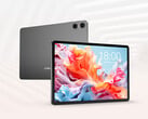 O P30T 2026 tem um preço de lançamento de US$ 90. Na foto: uma imagem promocional mostrando a parte frontal e traseira do tablet.