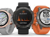 A série Garmin Fenix 6 lançada há quase três anos. (Fonte de imagem: Garmin)