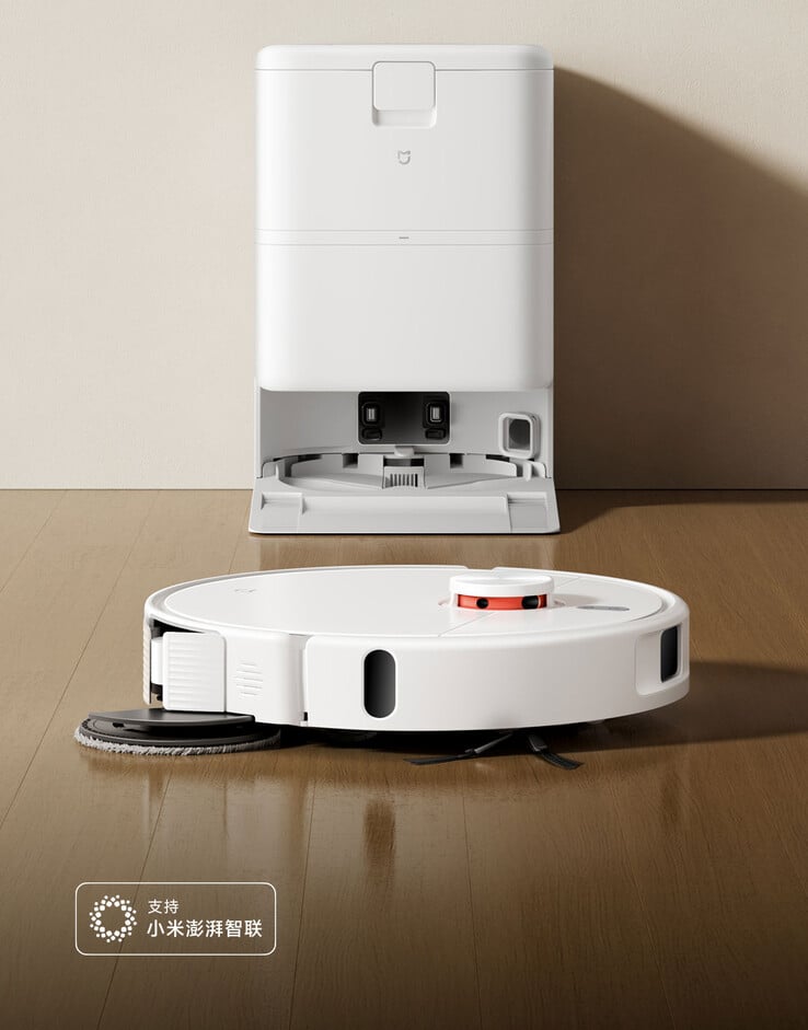 O Xiaomi Mijia Robot Vacuum and Mop 5C (versão com tanque de água). (Fonte da imagem: Xiaomi)