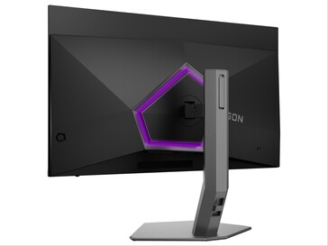 Parte traseira do AGON Pro AG326UZD2.