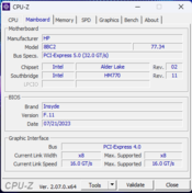 Placa-mãe CPU-Z