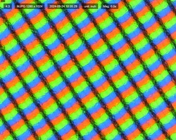 Subpixels um pouco granulados
