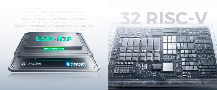 O ESP32-H21 é construído em torno de um núcleo RISC-V de 32 bits e suporta conectividade Thread, Matter, ZigBee e Bluetooth LE, com desenvolvimento realizado por meio do ESP-IDF da Espressif  