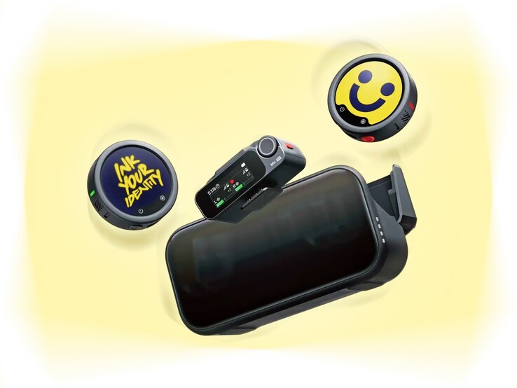 O Insta360 Mic Pro se conectará automaticamente ao Insta360 Luna Ultra e Pro.