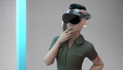 O Facebook pode estar a ponto de anunciar um novo fone de ouvido Oculus Quest VR. (Fonte de imagem: @Basti564)