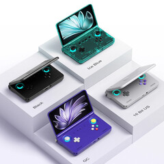 O Pocket Flip 2 Dimensity edition mantém o mesmo design da variante Snapdragon original. (Fonte da imagem: Retroid)