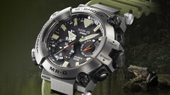 A Casio revela o relógio de mergulho topo de linha MR-G Frogman MRG-BF1000RG com motivo de sapo Golias. (Fonte da imagem: Casio)