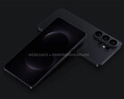 O Galaxy S26 Ultra adota o compartimento da câmera já encontrado no Galaxy Z Fold7. (Fonte da imagem: Android Headlines &amp; OnLeaks)
