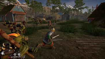 Na foto: Uma captura de tela do jogo Lizards Must Die.