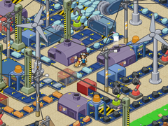 O Little Rocket Lab também tem elementos de automação. Na foto, uma captura de tela no jogo. (Fonte da imagem: Steam)