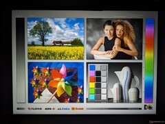 Amplos ângulos de visão IPS para cores mais estáveis nos modos retrato e paisagem