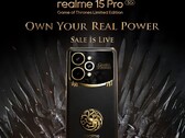 O Realme 15 Pro Game of Thrones Limited Edition já está disponível para compra na Índia. (Fonte da imagem: Realme)