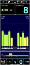 Teste de GPS: ao ar livre