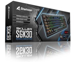 Sharkoon SKILLER SGK30 teclado mecânico (Fonte: Sharkoon)