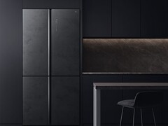 O TCL Q10 Grid Refrigerator 555 litros tem três seções que podem ter uma temperatura diferente cada uma. (Fonte de imagem: TCL)