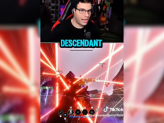 Screengrabs dos supostos anúncios do TikTok gerados por IA do The First Descendant (fonte da imagem: TheFirstDescendant Reddit)