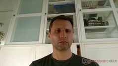 Foto de retrato com a webcam