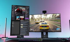 O XENEON 27QHD240 utiliza painéis MLA OLED para fornecer altos valores de luminosidade. (Fonte da imagem: Corsair)