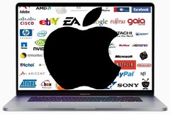 Apple tem uma enorme variedade de produtos mais vendidos, incluindo o MacBook Pro. (Fonte da imagem: Apple/Pinterest - edited)