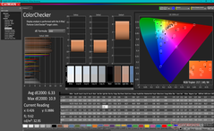 ColorChecker antes da calibração