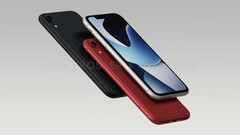 O iPhone SE 4 estará disponível em três variantes de cores (imagem via FrontPageTech)