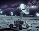A China usará lasers para fornecer energia no espaço (Fonte da imagem: Gerada usando DALL-E 3)