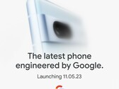 Espera-se que o Arctic Blue seja uma das quatro cores de lançamento do Pixel 7a. (Fonte da imagem: Google)