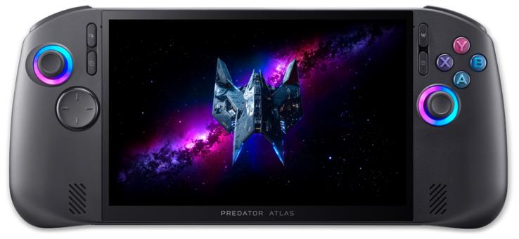 Predator Atlas 8  visto de frente.