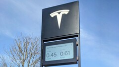 Alguns Superchargers da Tesla agora são configurados como postos de gasolina (imagem: c_schwarzer/X)