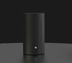 Uma maquete do Xbox Series X 'Brooklin' refresh'. (Fonte da imagem: FTC - editado)