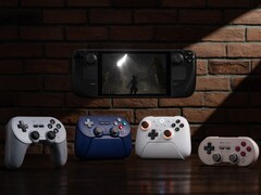 Existem apenas quatro controladores 8BitDo com compatibilidade total com o Steam Deck e o SteamOS. (Fonte da imagem: 8BitDo)