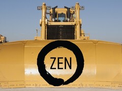 Zen 4 e Zen 5 devem bulldoze a competição. (Fonte da imagem: AMD/Freepik - editado)
