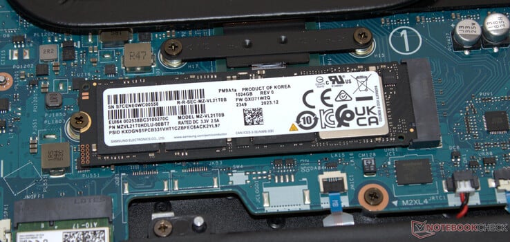 Um SSD PCIe 4 funciona como a unidade do sistema.